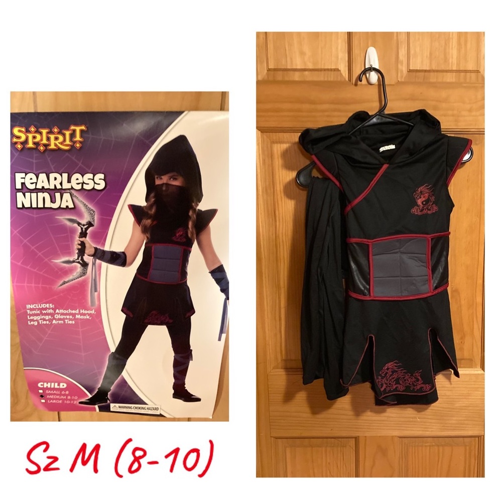 🚫ITEM SOLD🚫Fearless Ninja Costume